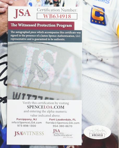 Kevin O'Connell Signed Rams 8x10 Photo (JSA) at PristineAuction.com Kevin O'Connell Signed Rams 8x10 Photo (JSA) at PristineAuction.com