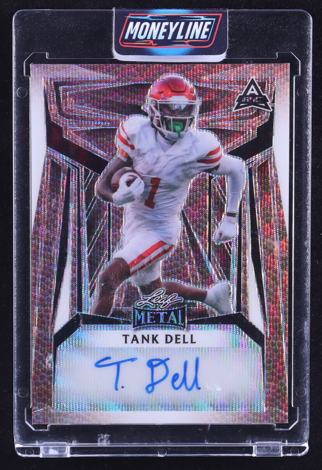 Tank Dell 2023 Leaf Metal Autographs Wave Pigskin #BATD1 RC #3/5 at PristineAuction.com Tank Dell 2023 Leaf Metal Autographs Wave Pigskin #BATD1 RC #3/5 at PristineAuction.com