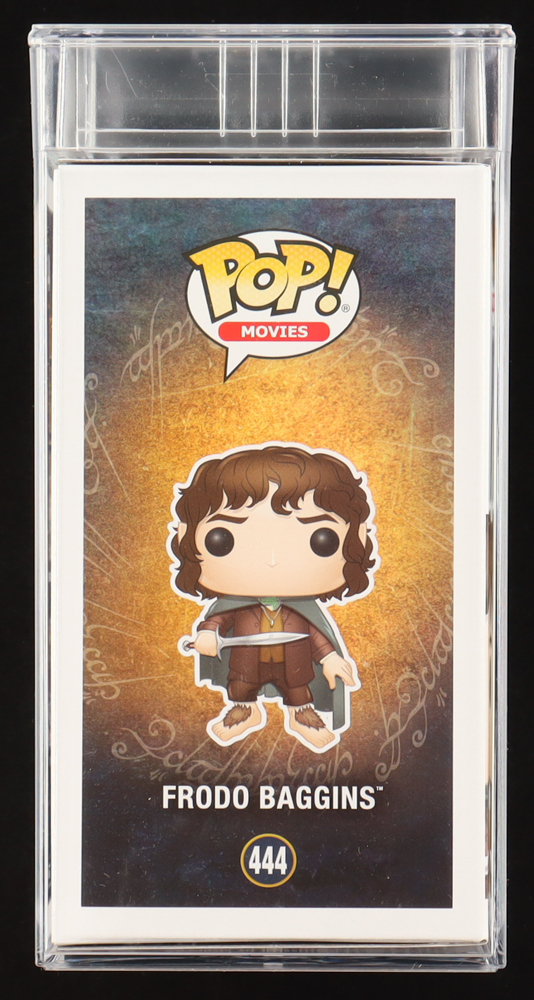 Elijah Wood Signed "The Lord of the Rings" #444 Frodo Baggins Funko Pop! Vinyl Figure (PSA) at PristineAuction.com Elijah Wood Signed "The Lord of the Rings" #444 Frodo Baggins Funko Pop! Vinyl Figure (PSA) at PristineAuction.com