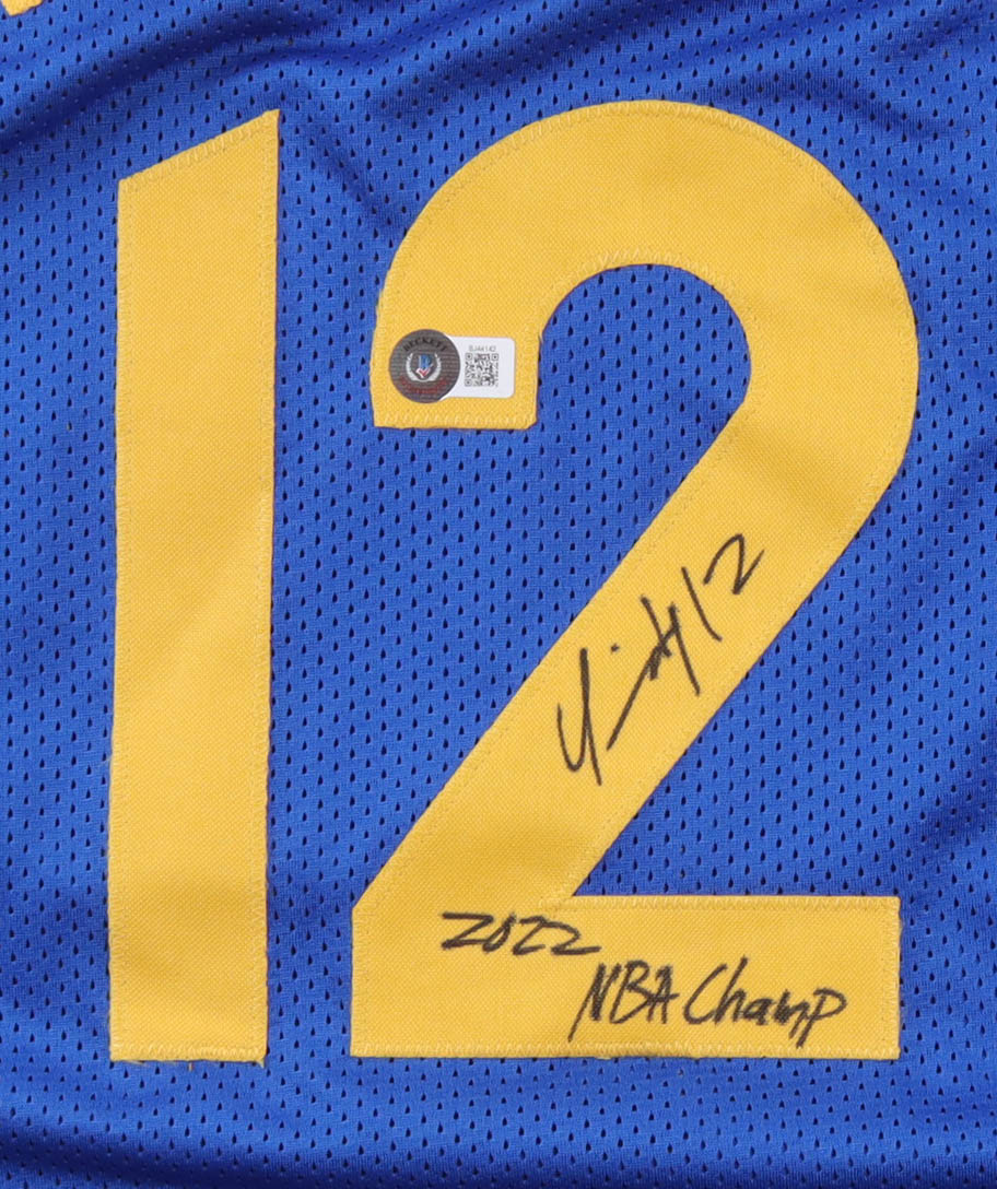 Quinndary Weatherspoon Signed Jersey Inscribed "2022 NBA Champ" (Beckett) at PristineAuction.com Quinndary Weatherspoon Signed Jersey Inscribed "2022 NBA Champ" (Beckett) at PristineAuction.com