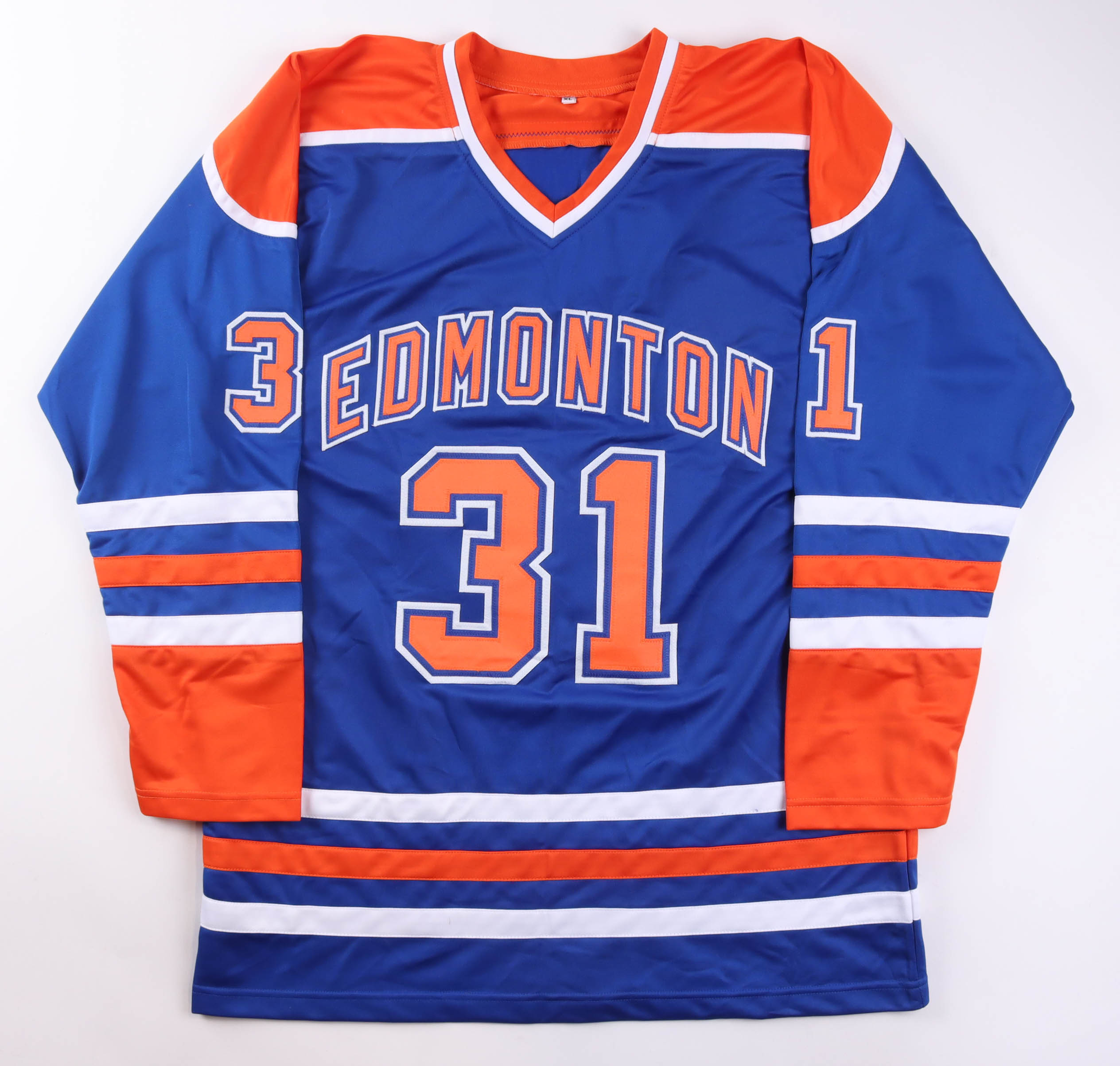 Grant Fuhr Signed Jersey (Beckett) at PristineAuction.com Grant Fuhr Signed Jersey (Beckett) at PristineAuction.com