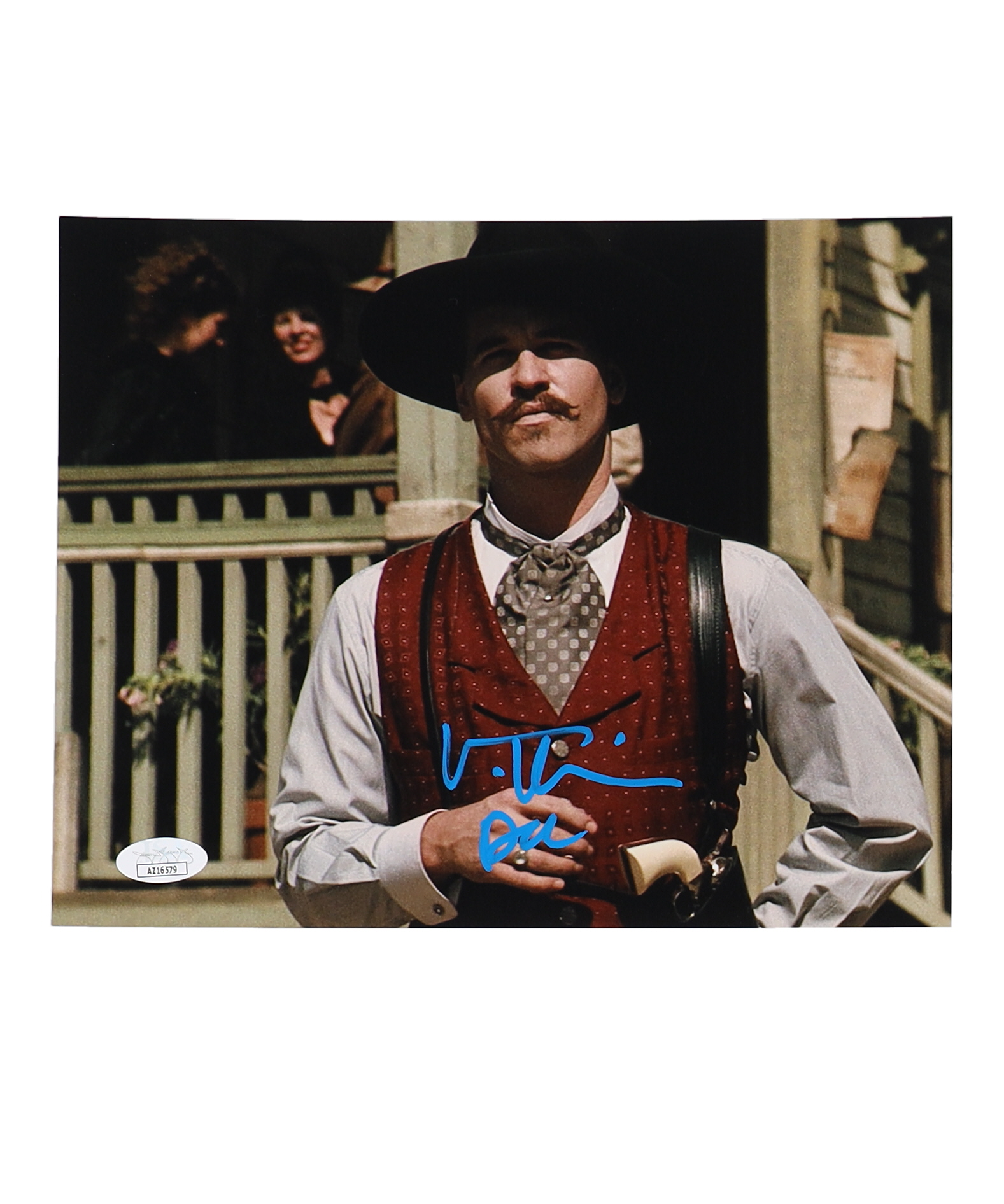 Val Kilmer Signed "Tombstone" 8x10 Photo Inscribed "Doc" (JSA) at PristineAuction.com Val Kilmer Signed "Tombstone" 8x10 Photo Inscribed "Doc" (JSA) at PristineAuction.com