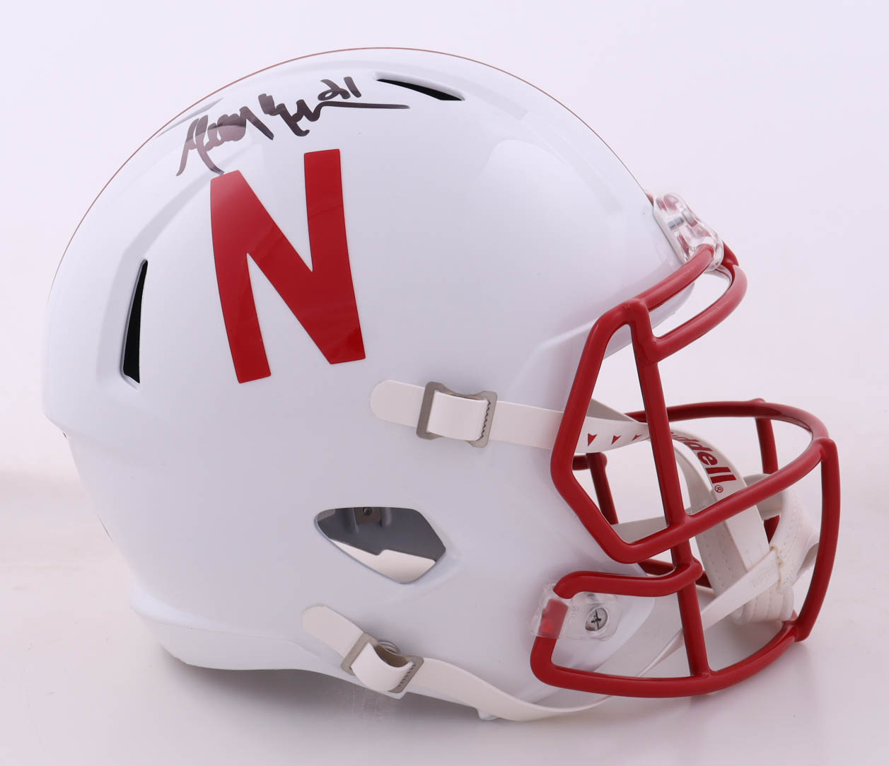 Mike Brown Signed Nebraska Cornhuskers Full-Size Speed Helmet (Beckett) at PristineAuction.com Mike Brown Signed Nebraska Cornhuskers Full-Size Speed Helmet (Beckett) at PristineAuction.com