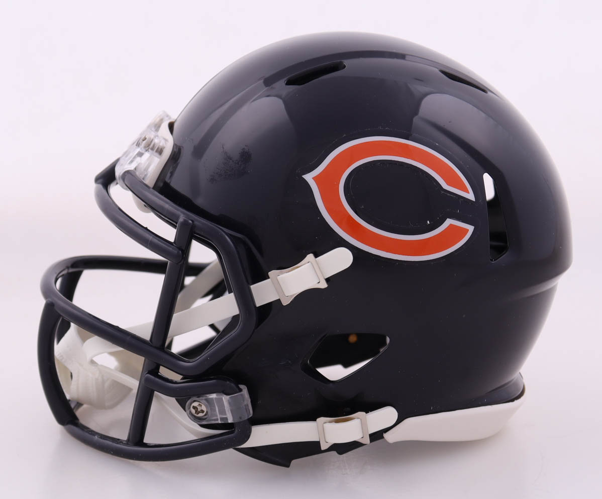 Mike Singletary & Dan Hampton Signed Bears Speed Mini Helmet (JSA) at PristineAuction.com Mike Singletary & Dan Hampton Signed Bears Speed Mini Helmet (JSA) at PristineAuction.com