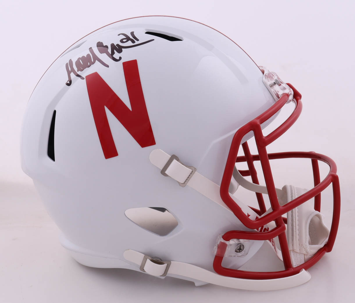 Mike Brown Signed Nebraska Cornhuskers Full-Size Speed Helmet (Beckett) at PristineAuction.com Mike Brown Signed Nebraska Cornhuskers Full-Size Speed Helmet (Beckett) at PristineAuction.com