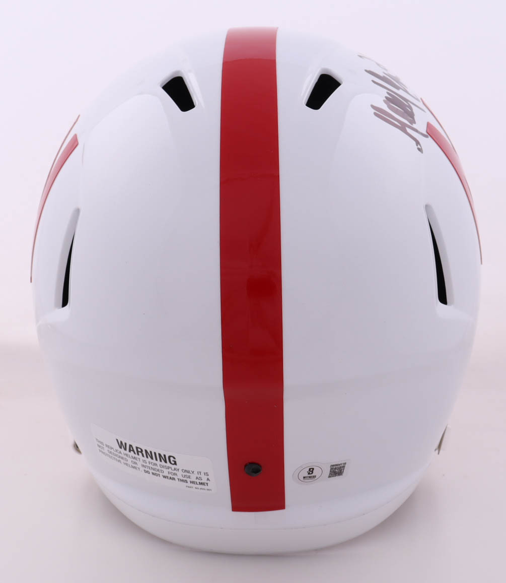 Mike Brown Signed Nebraska Cornhuskers Full-Size Speed Helmet (Beckett) at PristineAuction.com Mike Brown Signed Nebraska Cornhuskers Full-Size Speed Helmet (Beckett) at PristineAuction.com