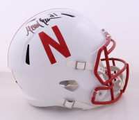 Mike Brown Signed Nebraska Cornhuskers Full-Size Speed Helmet (Beckett) at PristineAuction.com