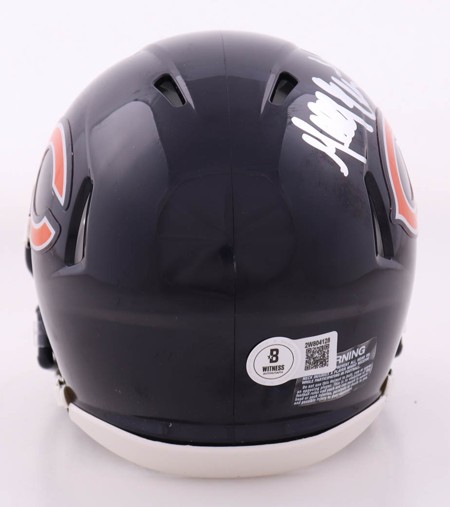 Mike Brown Signed Bears Speed Mini Helmet (Beckett) at PristineAuction.com Mike Brown Signed Bears Speed Mini Helmet (Beckett) at PristineAuction.com