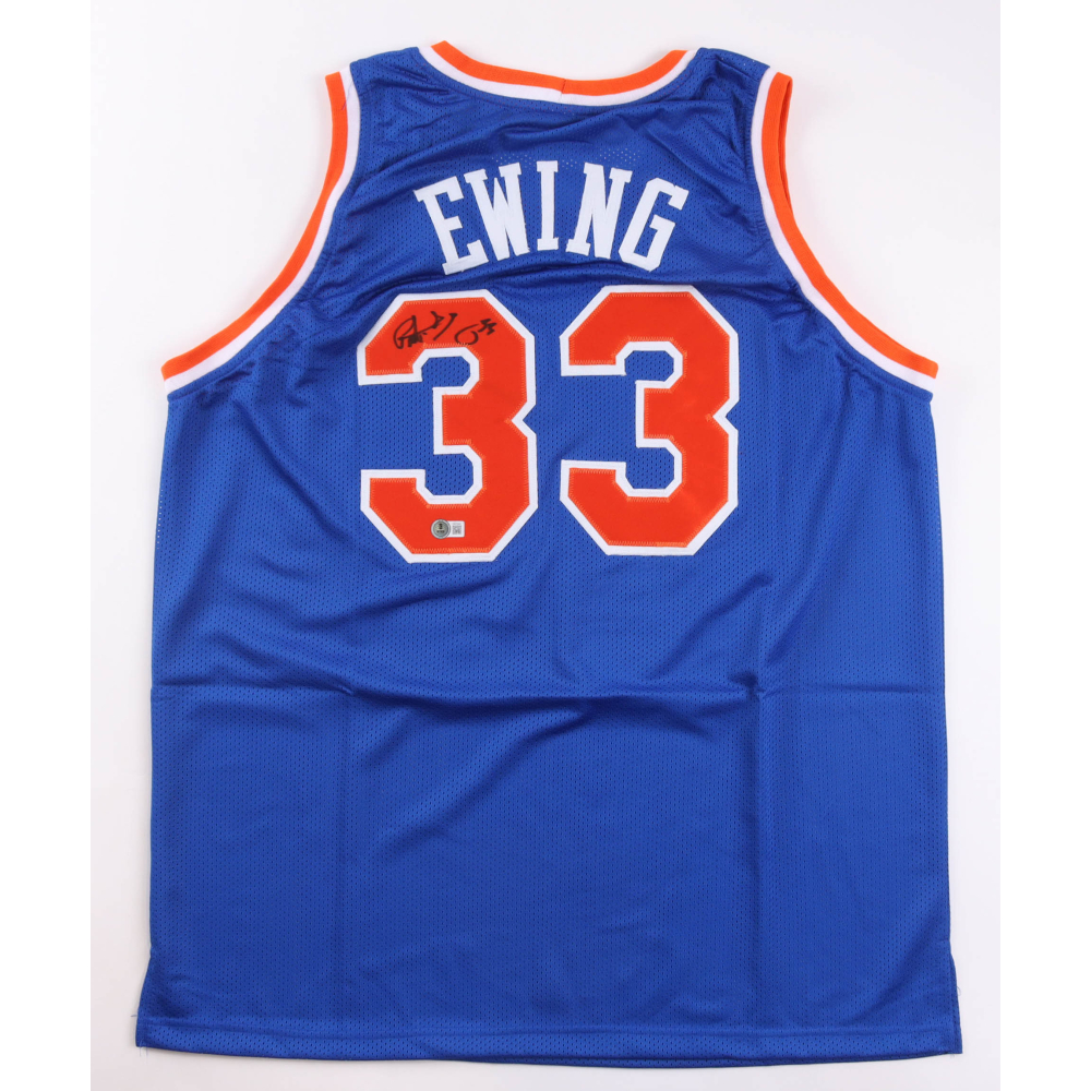Patrick Ewing Signed Jersey (Beckett) at PristineAuction.com