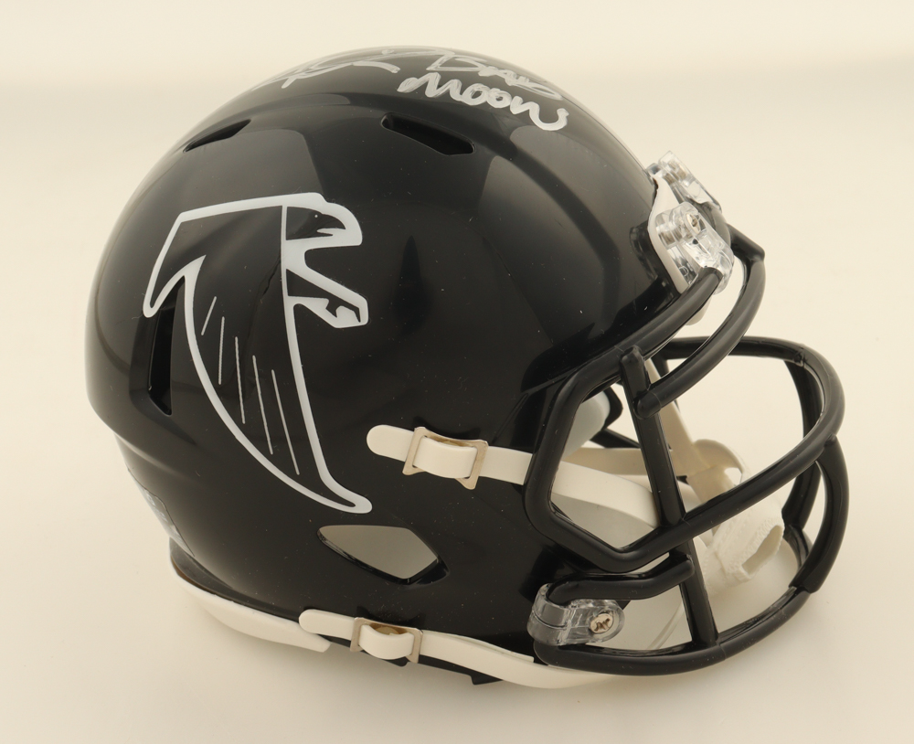 Andre Rison Signed Falcons Speed Mini Helmet Inscribed 