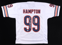 Dan Hampton Signed Jersey Inscribed "HOF 2002" (JSA) at PristineAuction.com