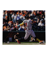 Ronald Acuna Jr. Signed Braves 16x20 Photo (Acuna Jr. & Beckett) at PristineAuction.com