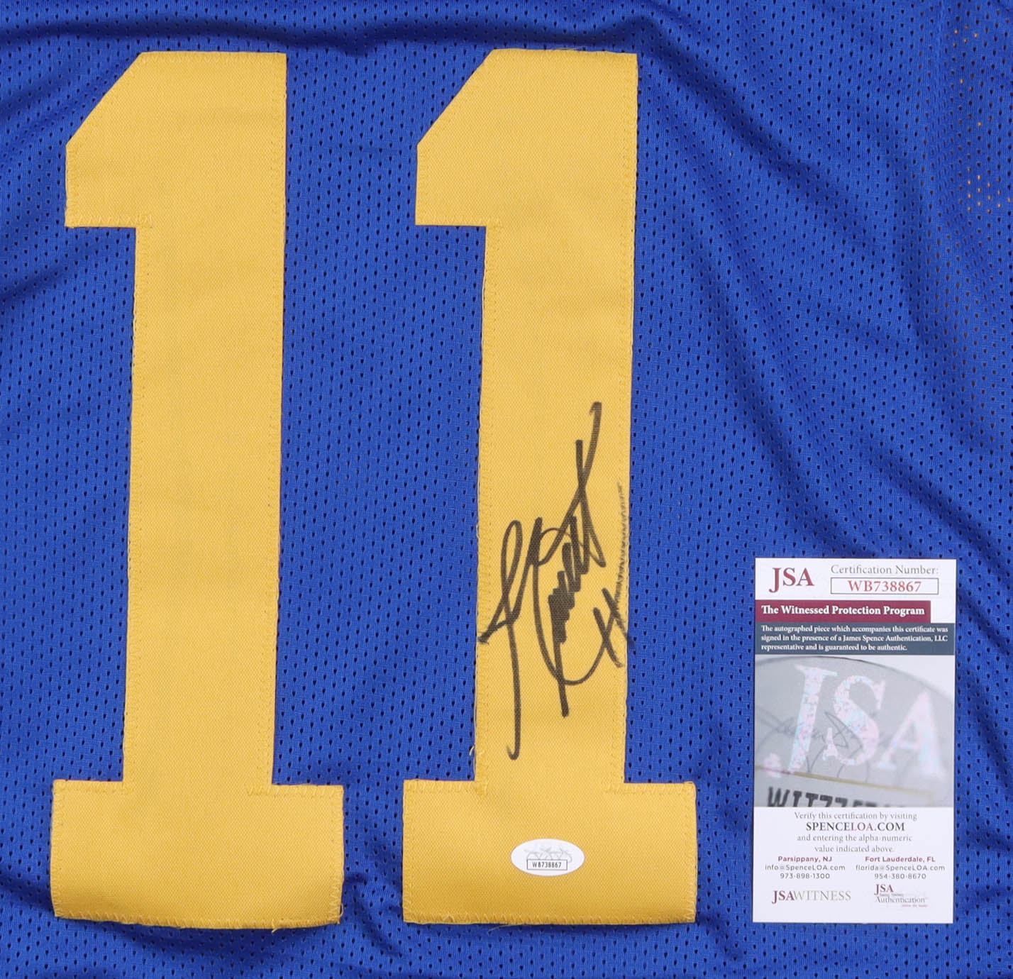 Jim Everett Signed Jersey (JSA) at PristineAuction.com Jim Everett Signed Jersey (JSA) at PristineAuction.com