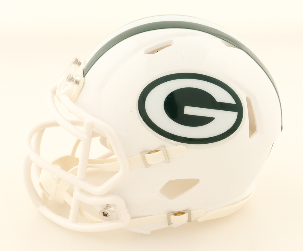 Javon Bullard Signed Packers Salute to Service Alternate Speed Mini Helmet (JSA) at PristineAuction.com Javon Bullard Signed Packers Salute to Service Alternate Speed Mini Helmet (JSA) at PristineAuction.com