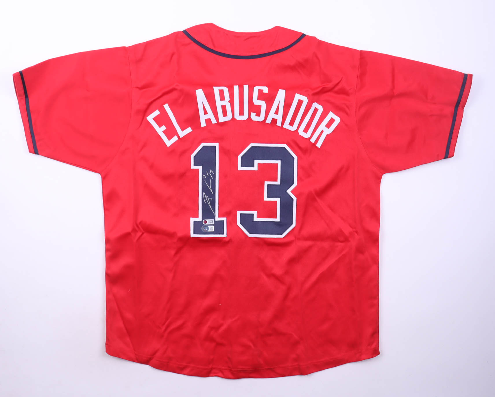 Ronald Acuna Jr. Signed Jersey (Beckett & Acuna Jr.) at PristineAuction.com Ronald Acuna Jr. Signed Jersey (Beckett & Acuna Jr.) at PristineAuction.com