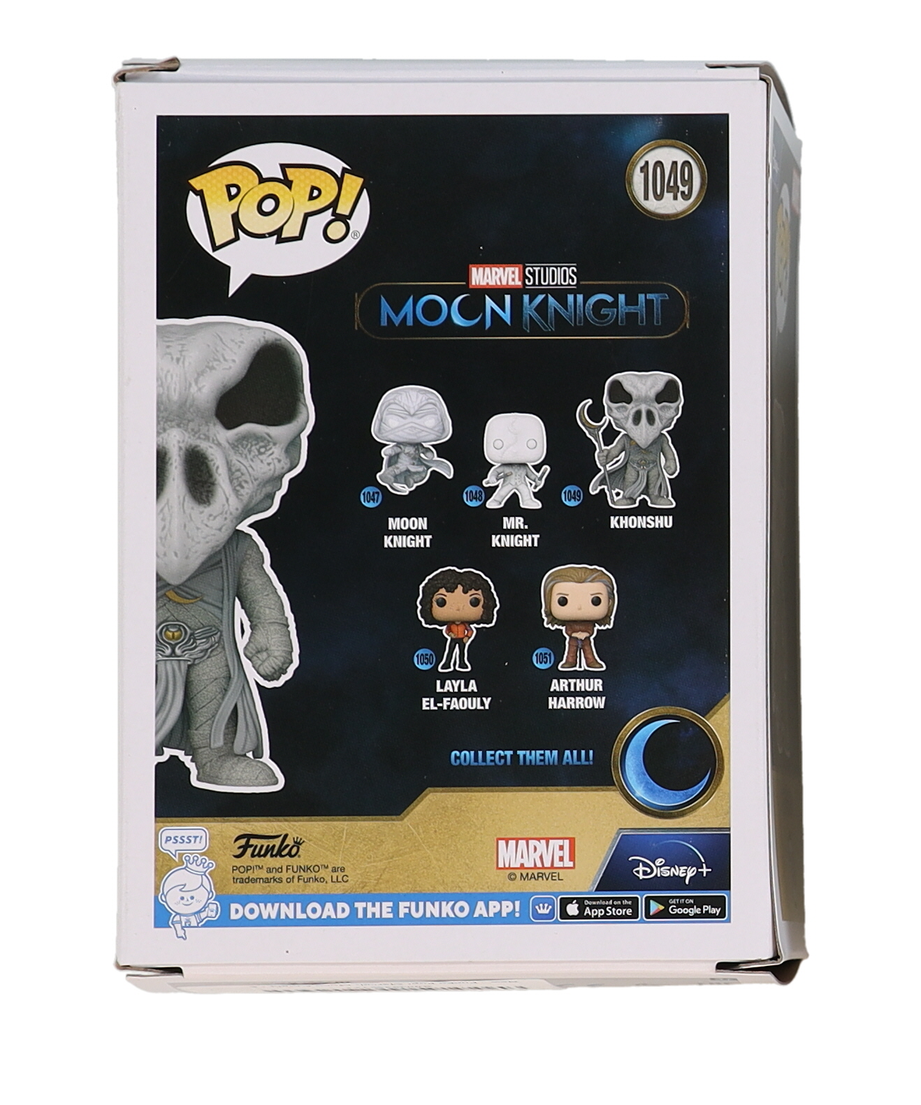 F. Murray Abraham Signed "Moon Knight" #1049 Khonshu Funko Pop! Vinyl Figure (Beckett) at PristineAuction.com F. Murray Abraham Signed "Moon Knight" #1049 Khonshu Funko Pop! Vinyl Figure (Beckett) at PristineAuction.com