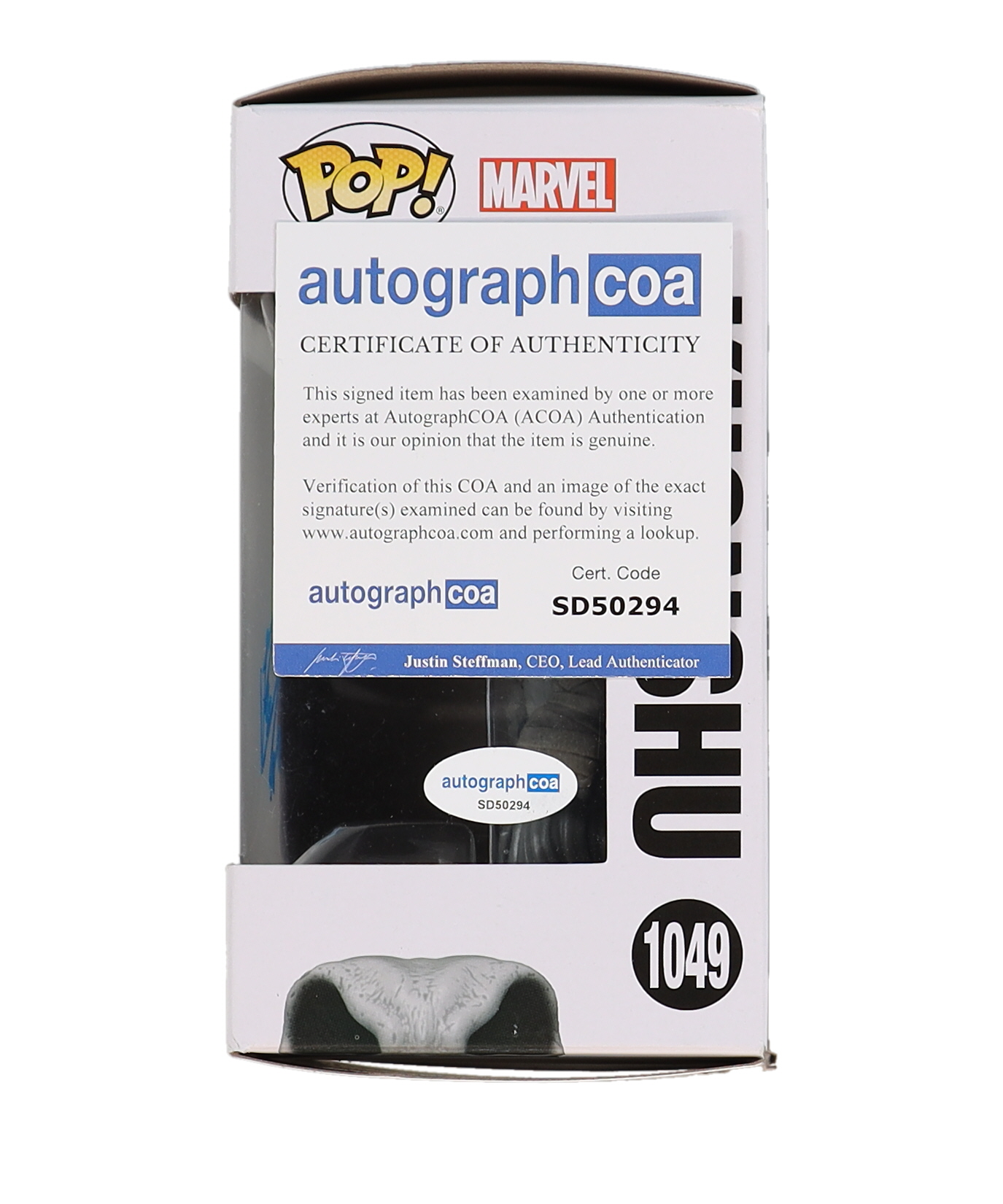 F. Murray Abraham Signed "Moon Knight" #1049 Khonshu Funko Pop! Vinyl Figure (Beckett) at PristineAuction.com F. Murray Abraham Signed "Moon Knight" #1049 Khonshu Funko Pop! Vinyl Figure (Beckett) at PristineAuction.com