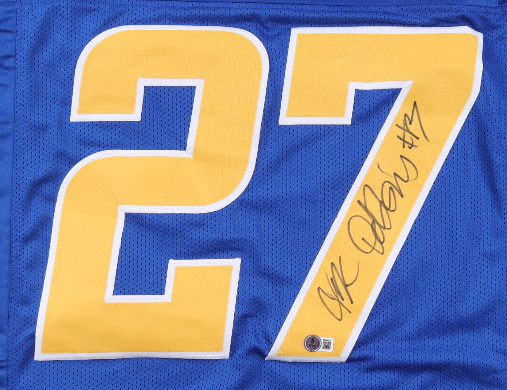 J. K. Dobbins Signed Jersey (Beckett) at PristineAuction.com J. K. Dobbins Signed Jersey (Beckett) at PristineAuction.com