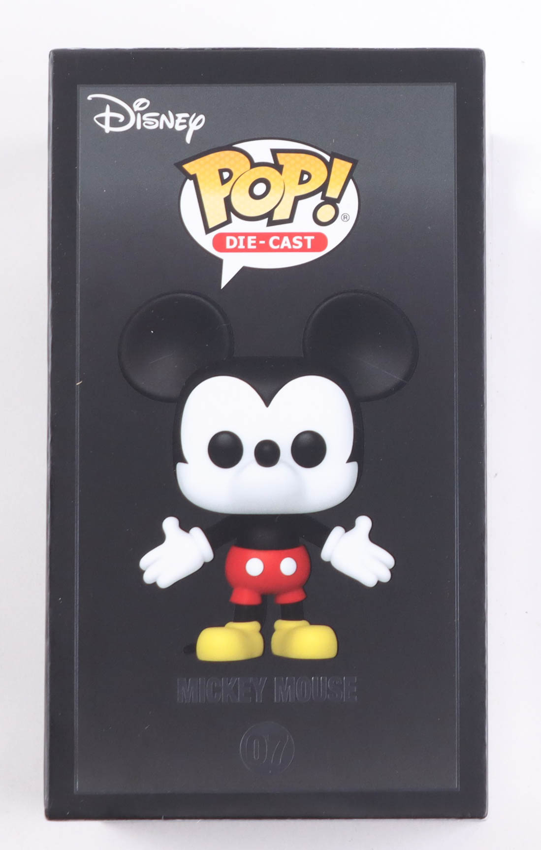 "Disney" Mickey Mouse #07 Funko Pop! Die-Cast Vinyl Figure (Factory Sealed) at PristineAuction.com "Disney" Mickey Mouse #07 Funko Pop! Die-Cast Vinyl Figure (Factory Sealed) at PristineAuction.com