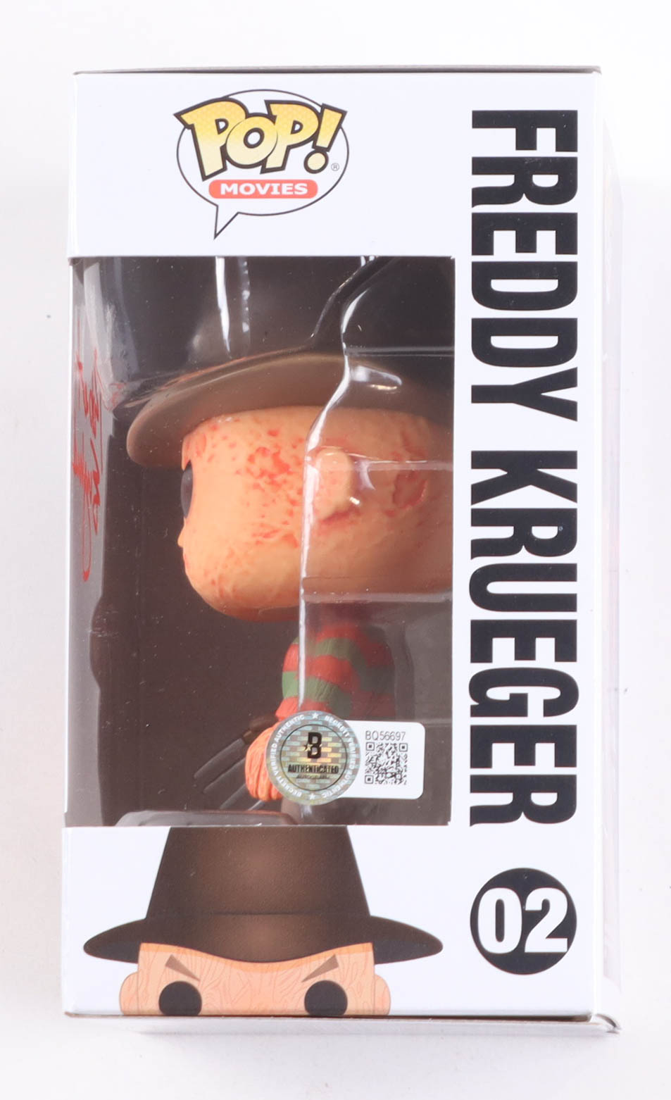 Robert Englund Signed "A Nightmare on Elm Street" #02 Freddy Krueger Funko Pop! Vinyl Figure (Beckett) at PristineAuction.com Robert Englund Signed "A Nightmare on Elm Street" #02 Freddy Krueger Funko Pop! Vinyl Figure (Beckett) at PristineAuction.com