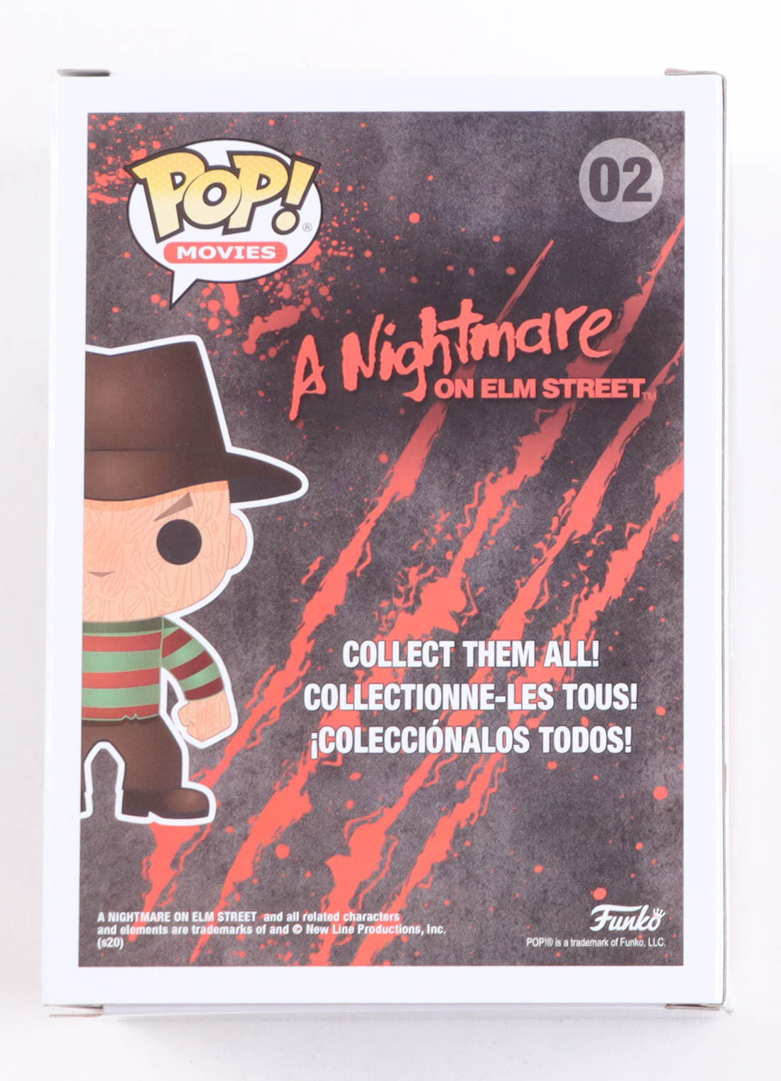Robert Englund Signed "A Nightmare on Elm Street" #02 Freddy Krueger Funko Pop! Vinyl Figure (Beckett) at PristineAuction.com Robert Englund Signed "A Nightmare on Elm Street" #02 Freddy Krueger Funko Pop! Vinyl Figure (Beckett) at PristineAuction.com