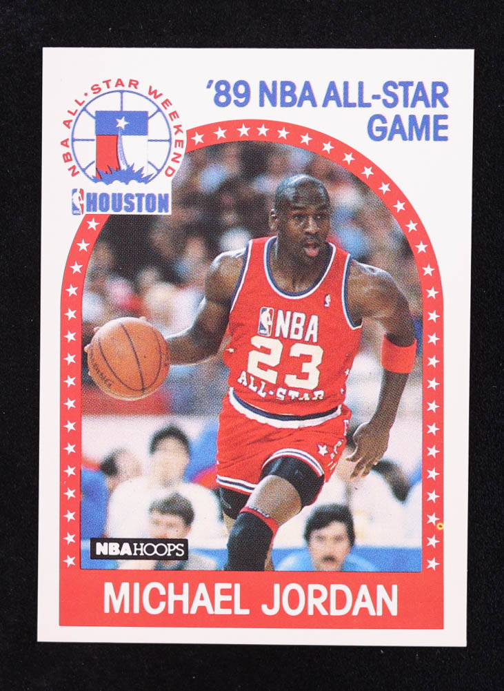 Michael Jordan 1989-90 Hoops #21 AS at PristineAuction.com Michael Jordan 1989-90 Hoops #21 AS at PristineAuction.com