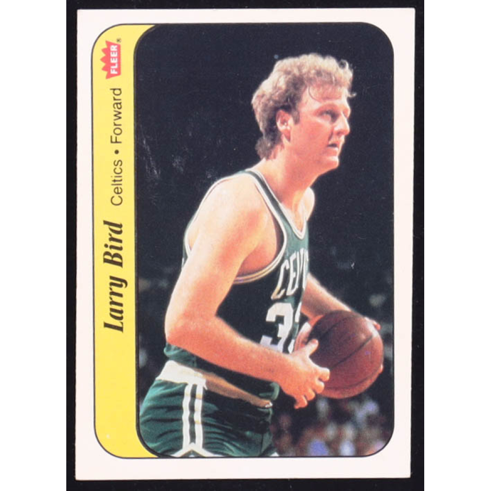 Larry Bird 1986-87 Fleer Stickers #2 | Pristine Auction