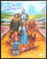 Jerry Maren, Mickey Carroll & Karl Slover Signed "The Wizard of Oz" 11.5x14.5 Print with Multiple Inscriptions (JSA) at PristineAuction.com