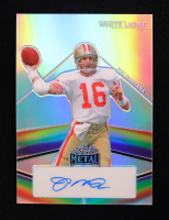 Joe Montana 2024 Leaf Metal Legacy Collection "White Light" #WL-JM3 Autograph Silver Prismatic SP Variation #9/10 at PristineAuction.com