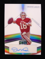 Joe Montana 2024 Leaf Metal Legacy Collection "White Light" #WL-JM5 Autograph White Prismatic SP Variation #2/2 at PristineAuction.com