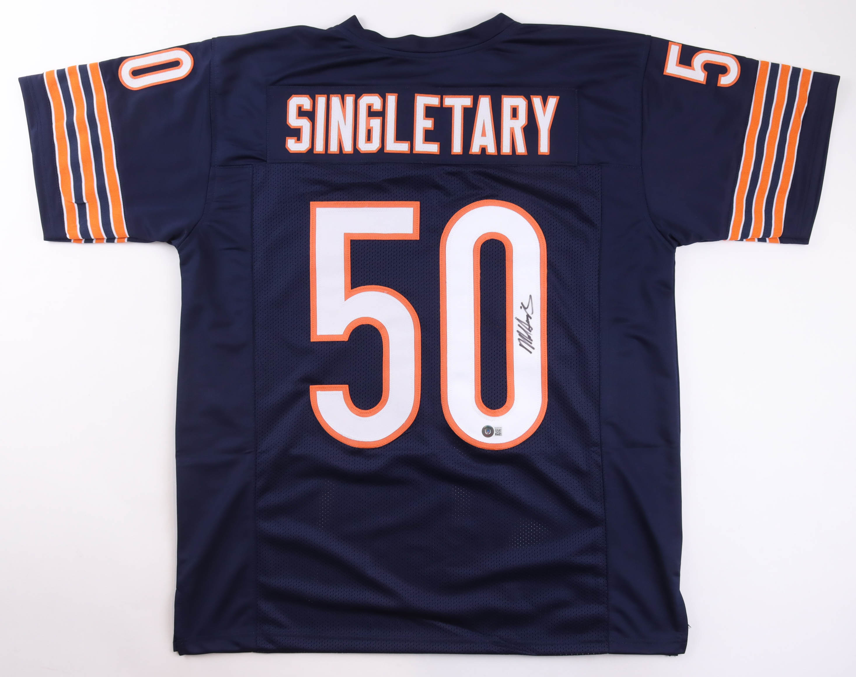 Mike Singletary Signed Jersey (Beckett) at PristineAuction.com Mike Singletary Signed Jersey (Beckett) at PristineAuction.com