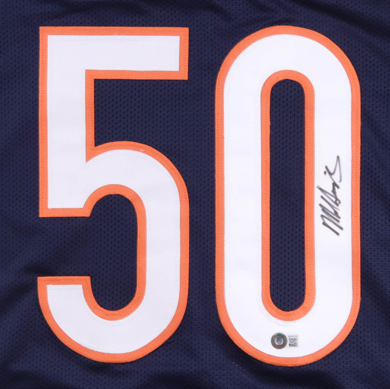 Mike Singletary Signed Jersey (Beckett) at PristineAuction.com Mike Singletary Signed Jersey (Beckett) at PristineAuction.com