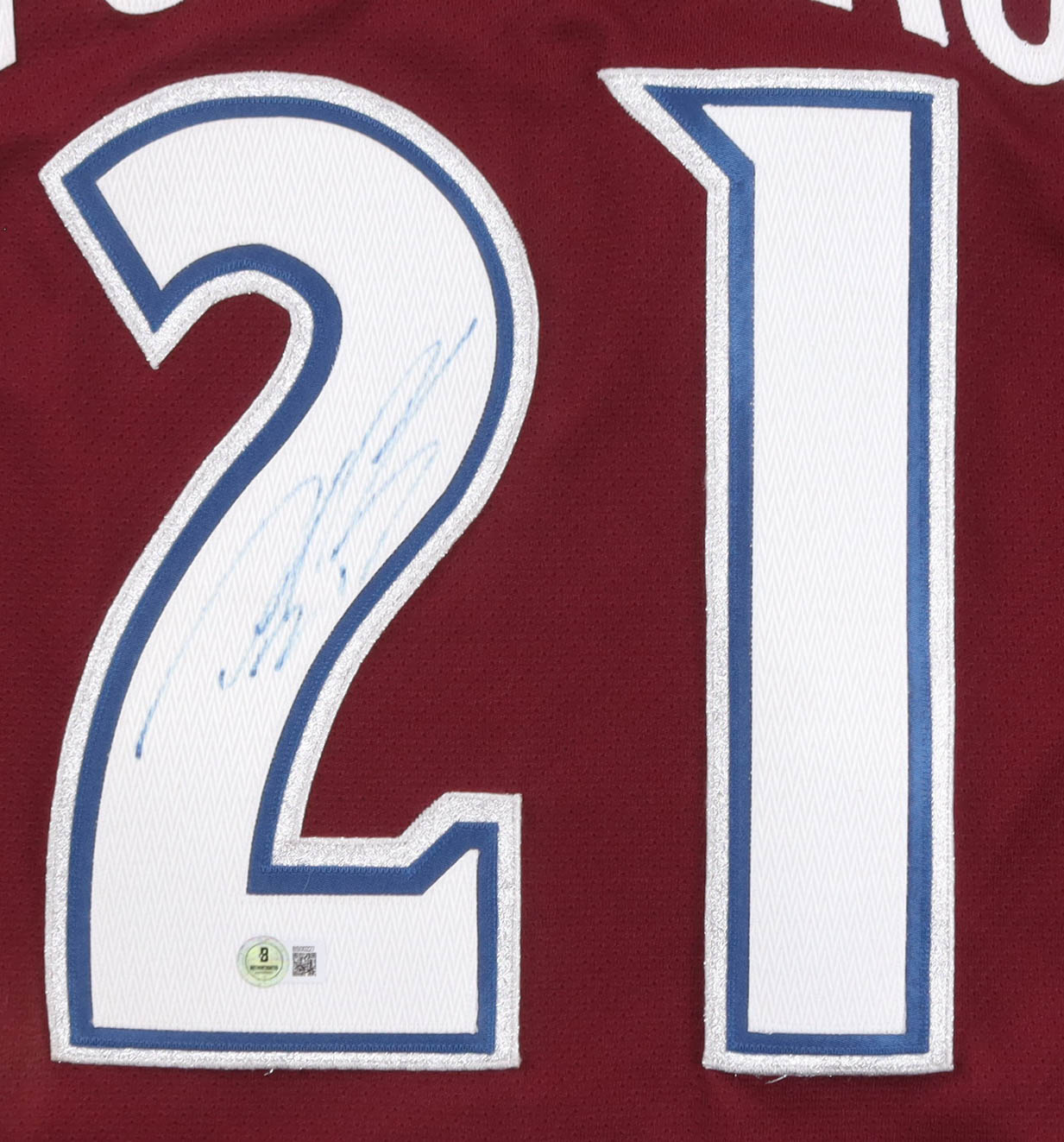Peter Forsberg Signed Avalanche KOHO Authentic Jersey (Beckett) at PristineAuction.com Peter Forsberg Signed Avalanche KOHO Authentic Jersey (Beckett) at PristineAuction.com