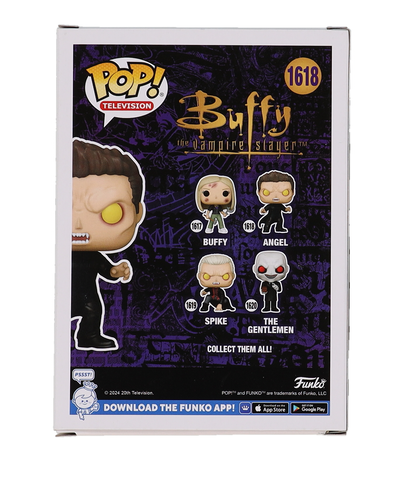 David Boreanaz Signed "Buffy the Vampire Slayer" #1618 Angel Funko Pop! Vinyl Figure (Beckett) at PristineAuction.com David Boreanaz Signed "Buffy the Vampire Slayer" #1618 Angel Funko Pop! Vinyl Figure (Beckett) at PristineAuction.com