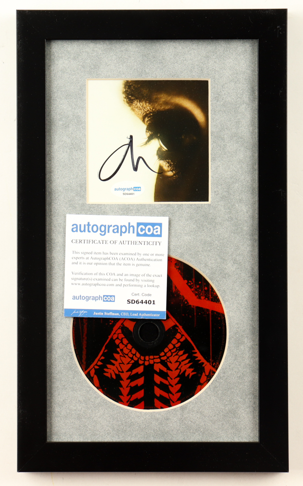 Signed Insert Cd The Weeknd Signed
