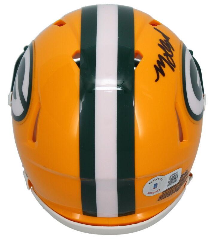 MarShawn Lloyd Signed Packers Speed Mini Helmet (Beckett) at PristineAuction.com MarShawn Lloyd Signed Packers Speed Mini Helmet (Beckett) at PristineAuction.com