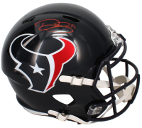 Dalton Schultz Signed Texans Full-Size Speed Helmet (Beckett) at PristineAuction.com