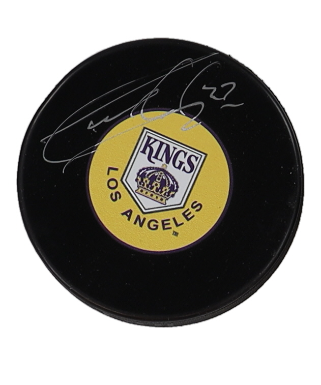 Garry Unger Signed Kings Logo Hockey Puck (Premium Autographs) at PristineAuction.com Garry Unger Signed Kings Logo Hockey Puck (Premium Autographs) at PristineAuction.com