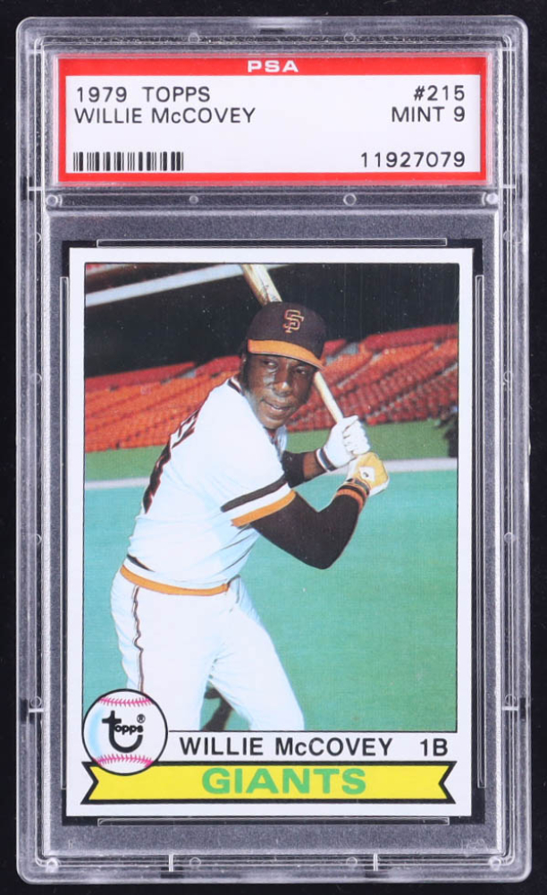 Willie McCovey 1979 Topps #215 (PSA 9)