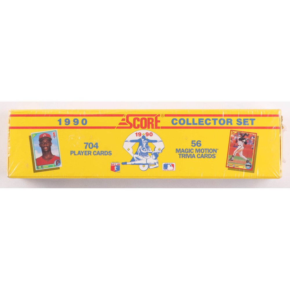1990 Score Baseball Complete Factory Set of (704) Baseball Cards at PristineAuction.com