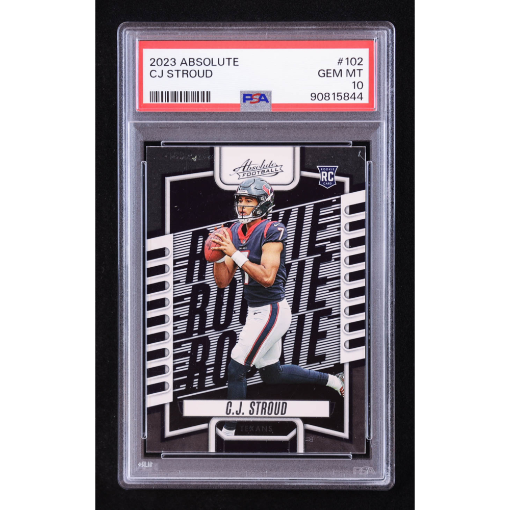 CJ Stroud 2023 Absolute #102 RC (PSA 10) at PristineAuction.com