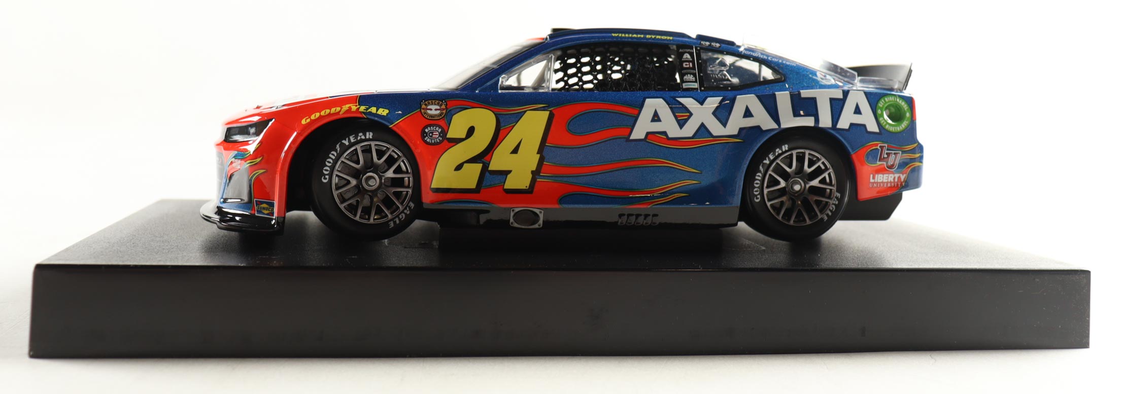 William Byron Signed 2022 #24 Axalta Throwback Camaro 1:24 Diecast Car (PA) at PristineAuction.com William Byron Signed 2022 #24 Axalta Throwback Camaro 1:24 Diecast Car (PA) at PristineAuction.com