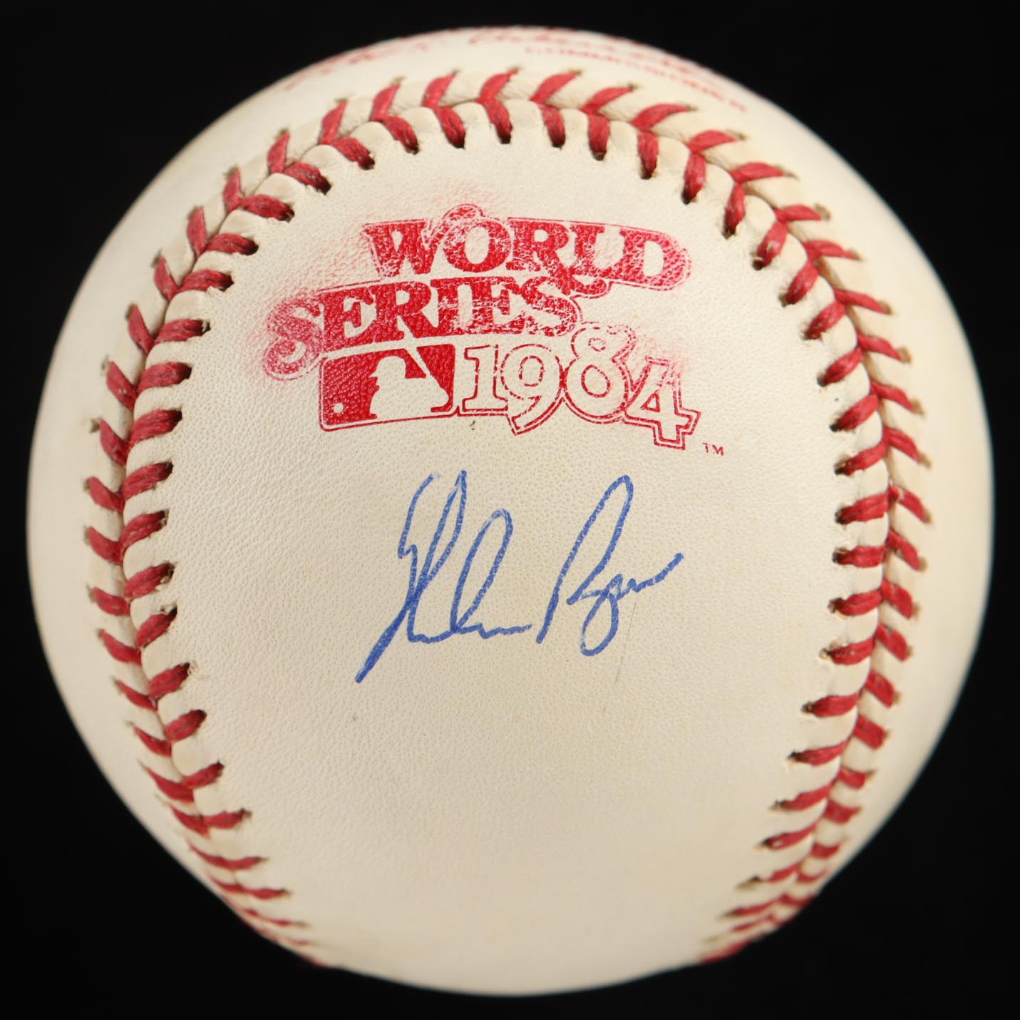Nolan Ryan Signed 1984 World Series Logo Baseball (PSA) at PristineAuction.com Nolan Ryan Signed 1984 World Series Logo Baseball (PSA) at PristineAuction.com