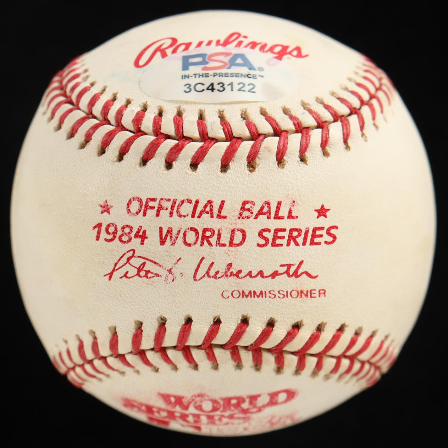 Nolan Ryan Signed 1984 World Series Logo Baseball (PSA) at PristineAuction.com Nolan Ryan Signed 1984 World Series Logo Baseball (PSA) at PristineAuction.com