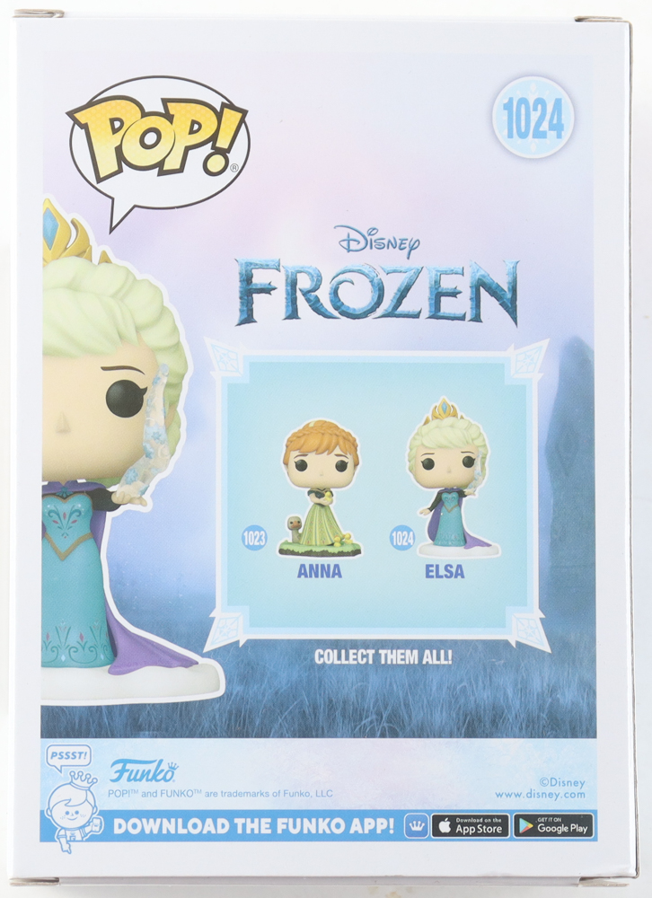 Idina Menzel Signed "Frozen" #1024 Elsa Funko Pop! Vinyl Figure (JSA) at PristineAuction.com Idina Menzel Signed "Frozen" #1024 Elsa Funko Pop! Vinyl Figure (JSA) at PristineAuction.com