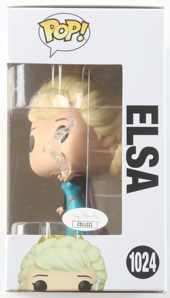 Idina Menzel Signed "Frozen" #1024 Elsa Funko Pop! Vinyl Figure (JSA) at PristineAuction.com Idina Menzel Signed "Frozen" #1024 Elsa Funko Pop! Vinyl Figure (JSA) at PristineAuction.com