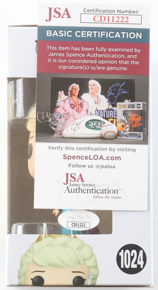 Idina Menzel Signed "Frozen" #1024 Elsa Funko Pop! Vinyl Figure (JSA) at PristineAuction.com Idina Menzel Signed "Frozen" #1024 Elsa Funko Pop! Vinyl Figure (JSA) at PristineAuction.com