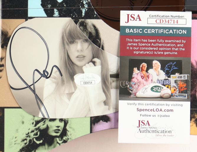 Taylor Swift Signed 38" Acoustic Guitar (JSA) at PristineAuction.com Taylor Swift Signed 38" Acoustic Guitar (JSA) at PristineAuction.com