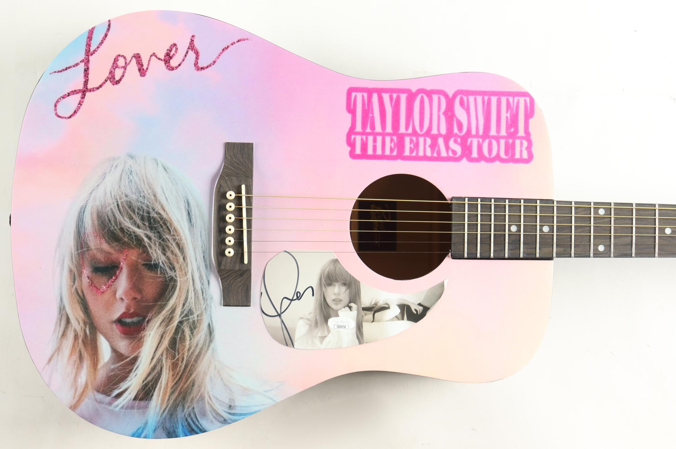 Taylor Swift Signed 38" Acoustic Guitar (JSA) at PristineAuction.com Taylor Swift Signed 38" Acoustic Guitar (JSA) at PristineAuction.com