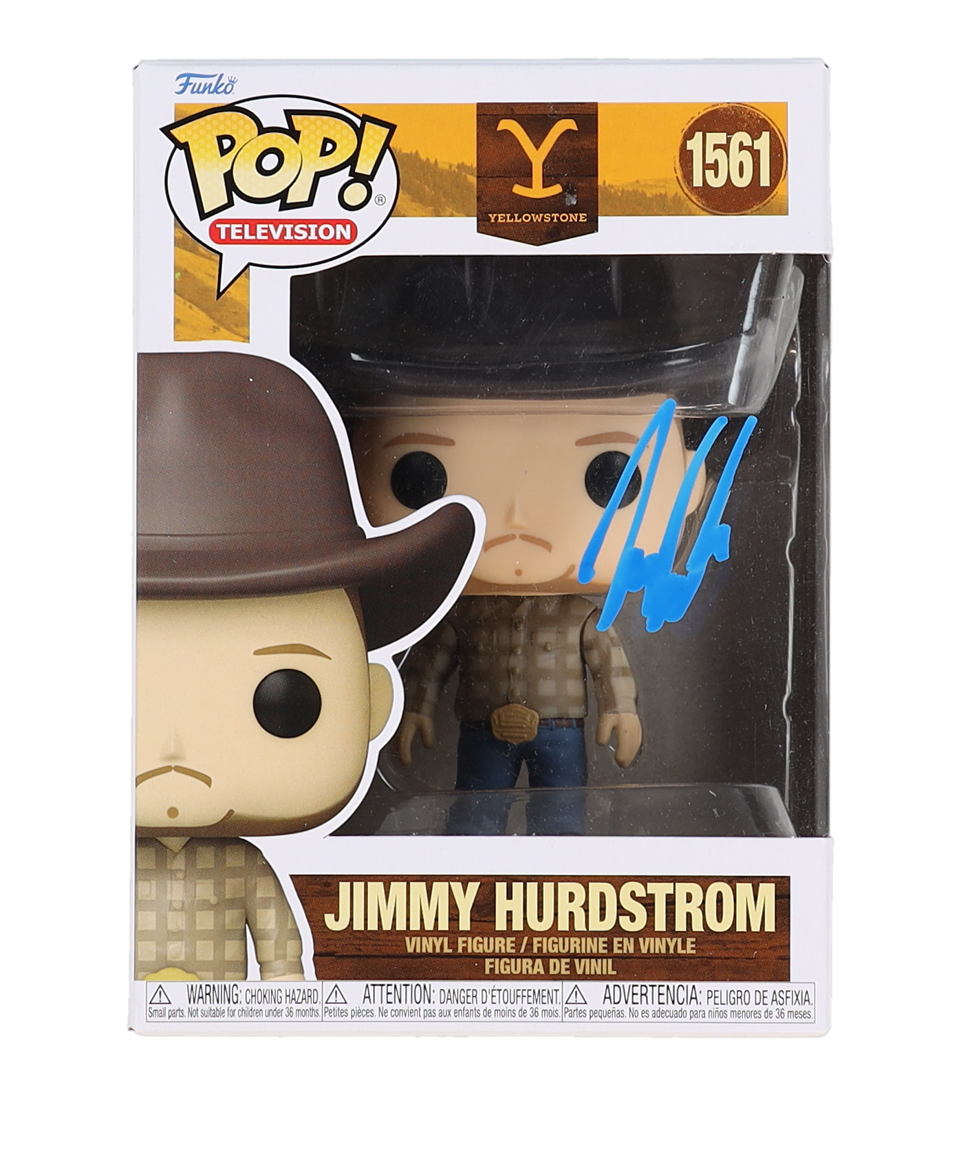 Jefferson White Signed "Yellowstone" #1561 Jimmy Hurdstrom Funko Pop! Vinyl Figure (JSA) at PristineAuction.com Jefferson White Signed "Yellowstone" #1561 Jimmy Hurdstrom Funko Pop! Vinyl Figure (JSA) at PristineAuction.com